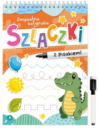 Szlaczki. Zmywalna kaligrafia - Katarzyna Jankowiak - książka