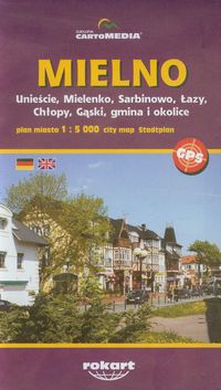 Mielno plan miasta 1:5 000 -  - książka