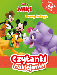 Czytanki naklejanki. Nowy kolega. Disney Junior Miki - zbiorowa praca - książka