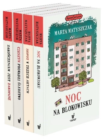 Pakiet: Kryminał pod psem. Tom 9-12 - Marta Matyszczak - książka