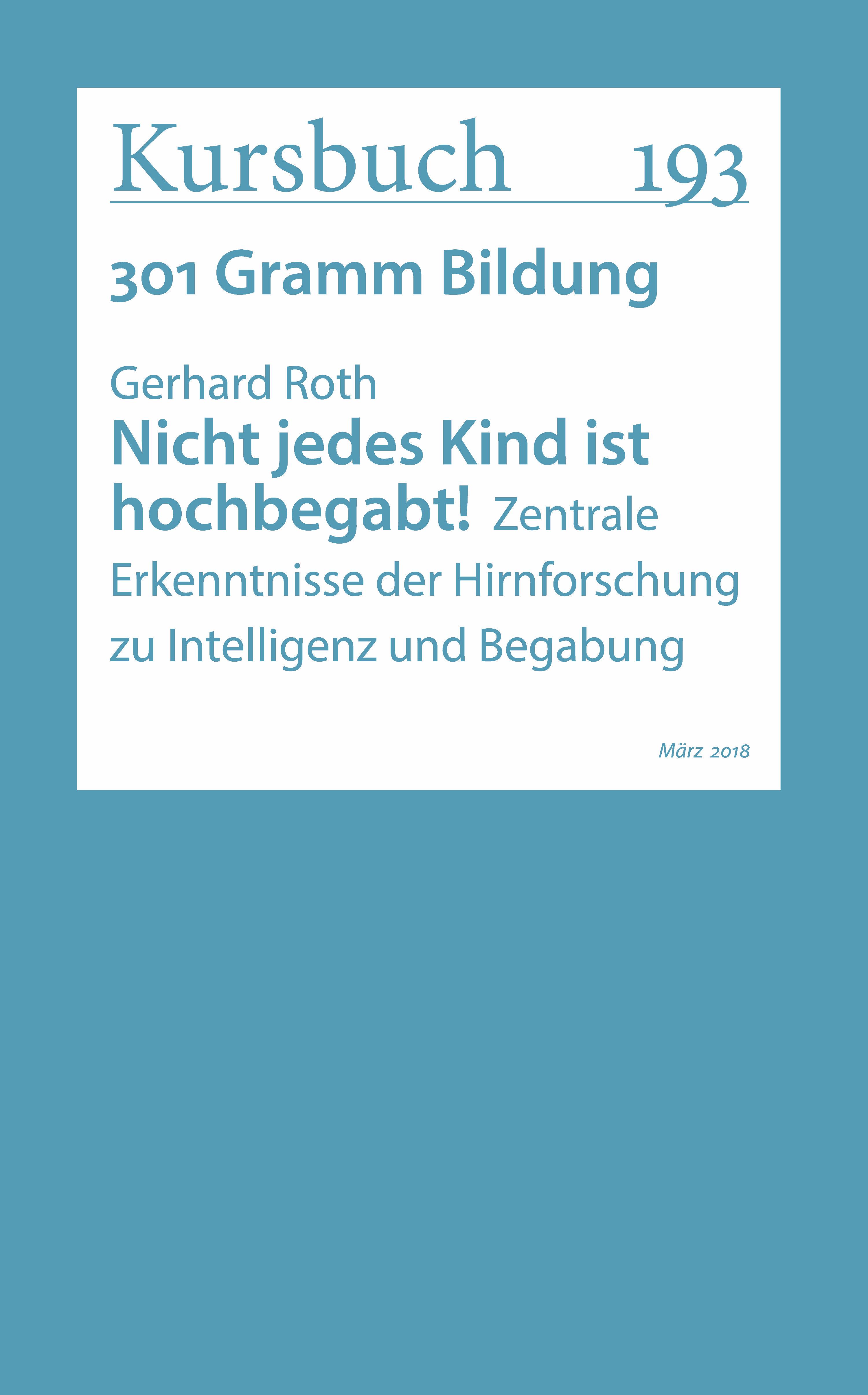 Nicht jedes Kind ist hochbegabt!