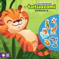 Kolorowanki z tatuażami. Zwierzęta - zbiorowa praca - książka