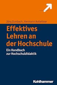 Effektives Lehren an der Hochschule - Jörg Zumbach - ebook