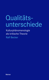 Qualitätsunterschiede - Ralf Becker - ebook