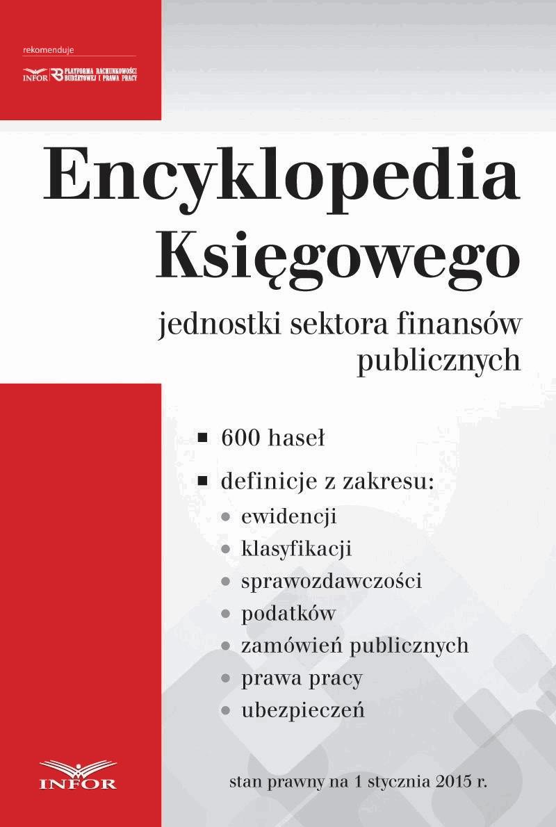 Okładka:Encyklopedia Księgowego jednostki sektora finansów publicznych 
