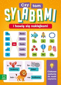 Czytam sylabami i bawię się naklejkami - Agnieszka Bator - książka