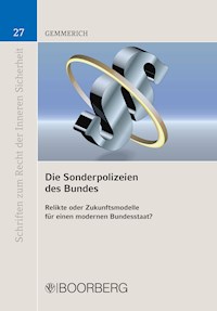 Die Sonderpolizeien des Bundes - Sören Gemmerich - ebook