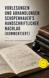 Vorlesungen und Abhandlungen: Schopenhauer's handschriftlicher Nachlaß (Kommentiert) - Arthur Schopenhauer - ebook