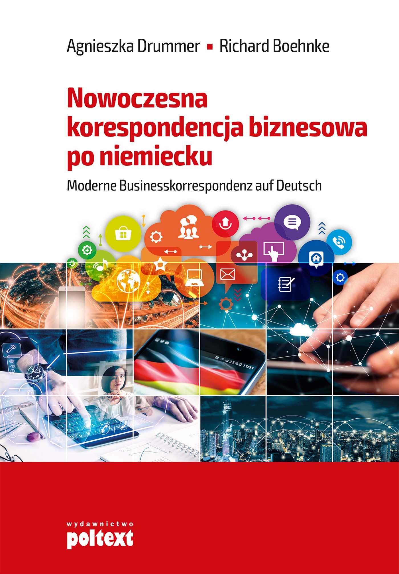 Okładka:Nowoczesna korespondencja biznesowa po niemiecku 