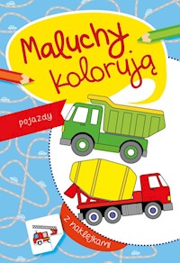 Maluchy kolorują pojazdy -  - książka