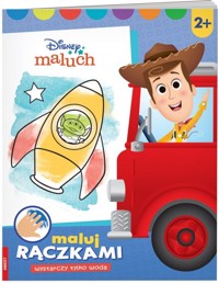 Disney maluch Maluj rączkami -  - książka