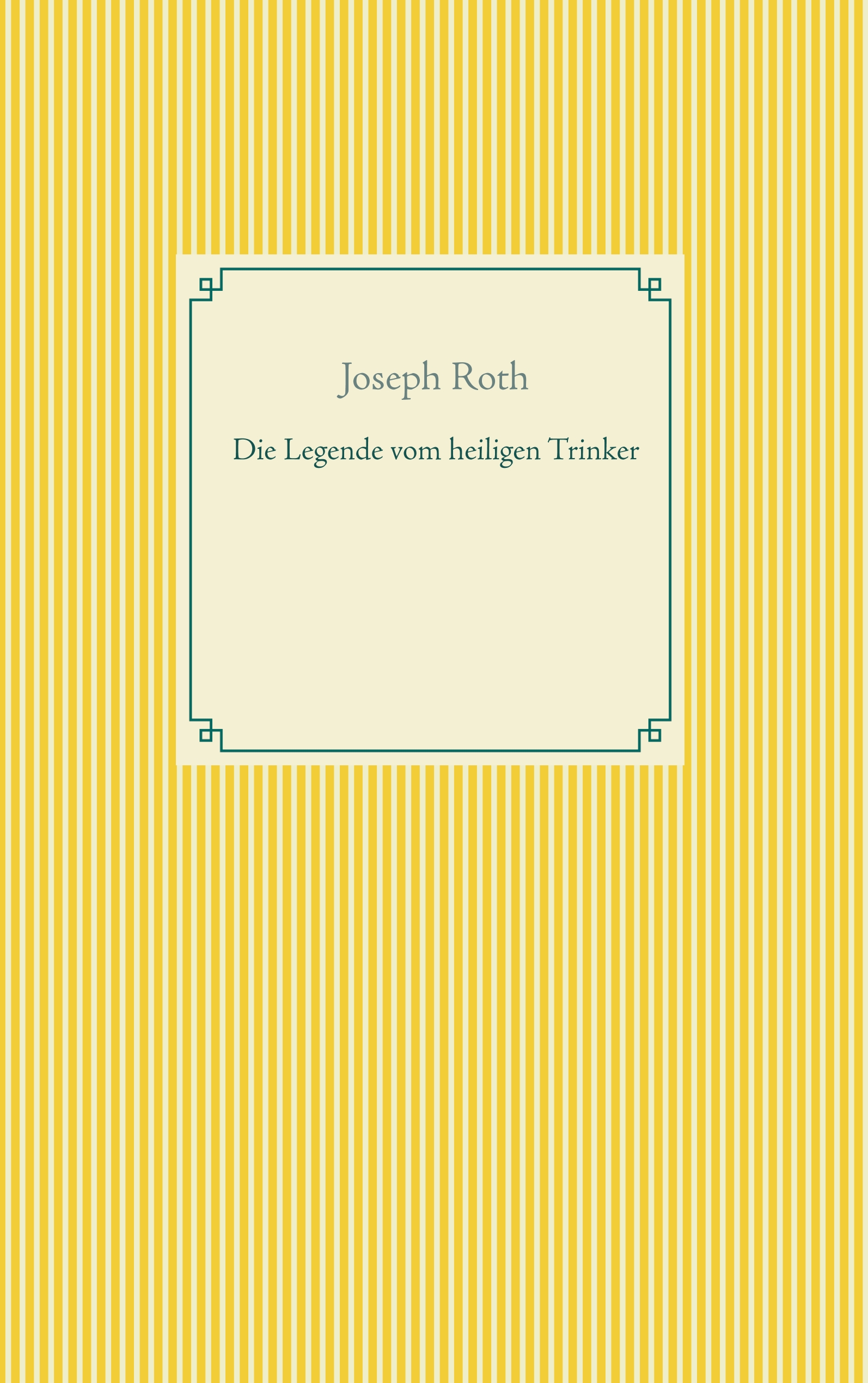 Die Legende vom heiligen Trinker - Joseph Roth - ebook