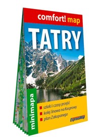 Tatry. Laminowana mapa turystyczna w skali 1:80 000 Minimapa - zbiorowa praca - książka