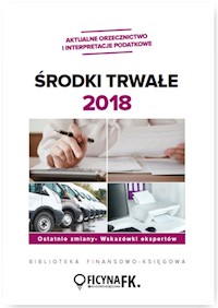 Środki trwałe 2018 -  - książka