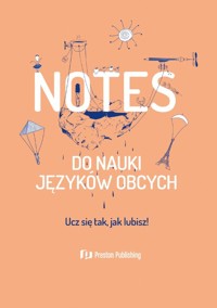 Notes do nauki języków obcych (brzoskwiniowa okładka) -  - książka
