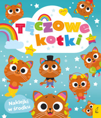 Tęczowe zwierzaki. Tęczowe kotki - Ewelina Protasewicz - książka