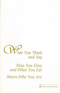 What You Think and Say Shows Who You Are - Gabriele, Dipl. Ing. Höller - ebook