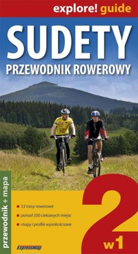 Sudety - przewodnik rowerowy [wersja z mapą laminowaną] -  - książka