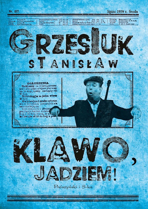 Okładka książki Klawo, jadziem !