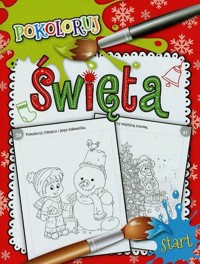 Święta Pokoloruj -  - książka