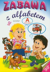 Zabawa z alfabetem -  - książka