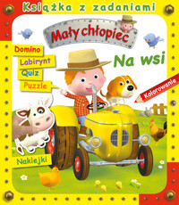 Na wsi. Książka z zadaniami. Mały chłopiec - Beaumont Emilie, Clair Agathe - książka