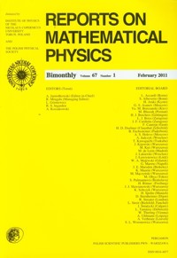 Reports on Mathematical Physics 67/1 Pergamon -  - książka