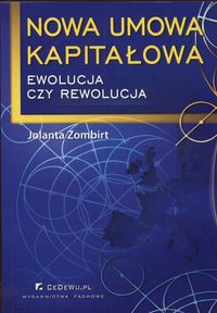 Nowa umowa kapitałowa - Zombirt Jolanta - książka
