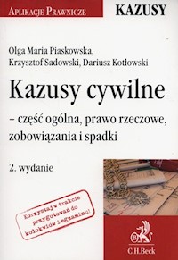 Kazusy cywilne - Piaskowska Olga Maria, Sadowski Krzysztof, Kotłowski Dariusz - książka