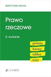 Prawo rzeczowe Pytania Kazusy Tablice Testy -  - książka