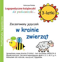 Zaczarowany języczek w krainie zwierząt 3-latki - Katarzyna Patalan - książka