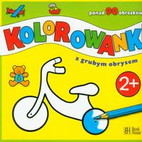 Kolorowanki z grubym obrysem Bind up -  - książka
