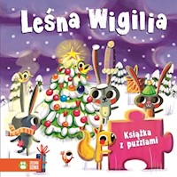 Leśna Wigilia Książka z puzzlami -  - książka