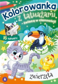 Kolorowanka z tatuażami. Zwierzęta - zbiorowa praca - książka