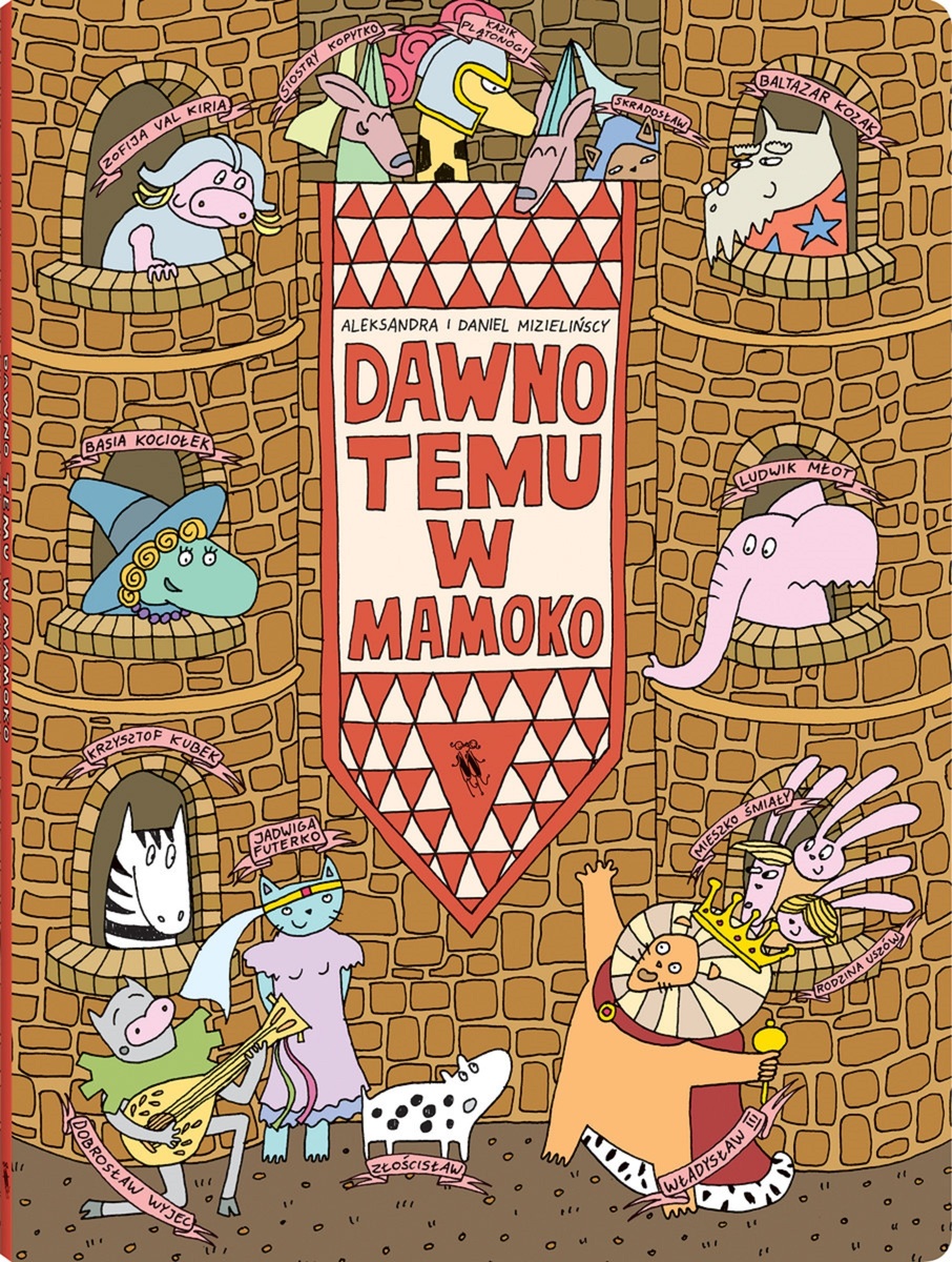 Dawno temu w Mamoko - Daniel Mizieliński, Aleksandra Mizielińska - książka