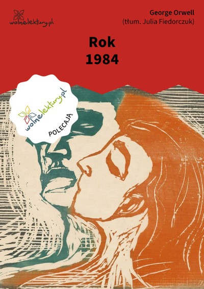 Okładka książki Rok 1984