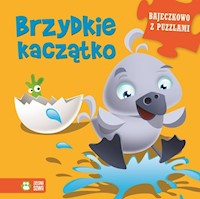 Brzydkie kaczątko Bajeczkowo z puzzlami - - książka