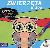 Uwolnij kolory Zwierzęta w zoo - Chudoba Maria - książka