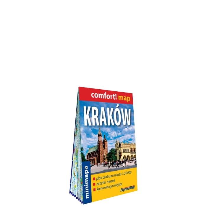 Comfort! map Kraków midi 1:20 000 plan miasta - zbiorowa praca - książka