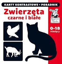 Kapitan Nauka Zwierzęta czarne i białe Karty kontrastowe + poradnik -  - książka