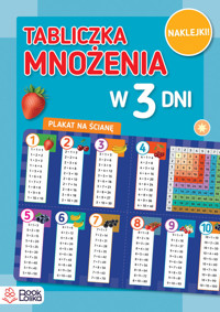 Tabliczka mnożenia w 3 dni - Majewska Monika - książka