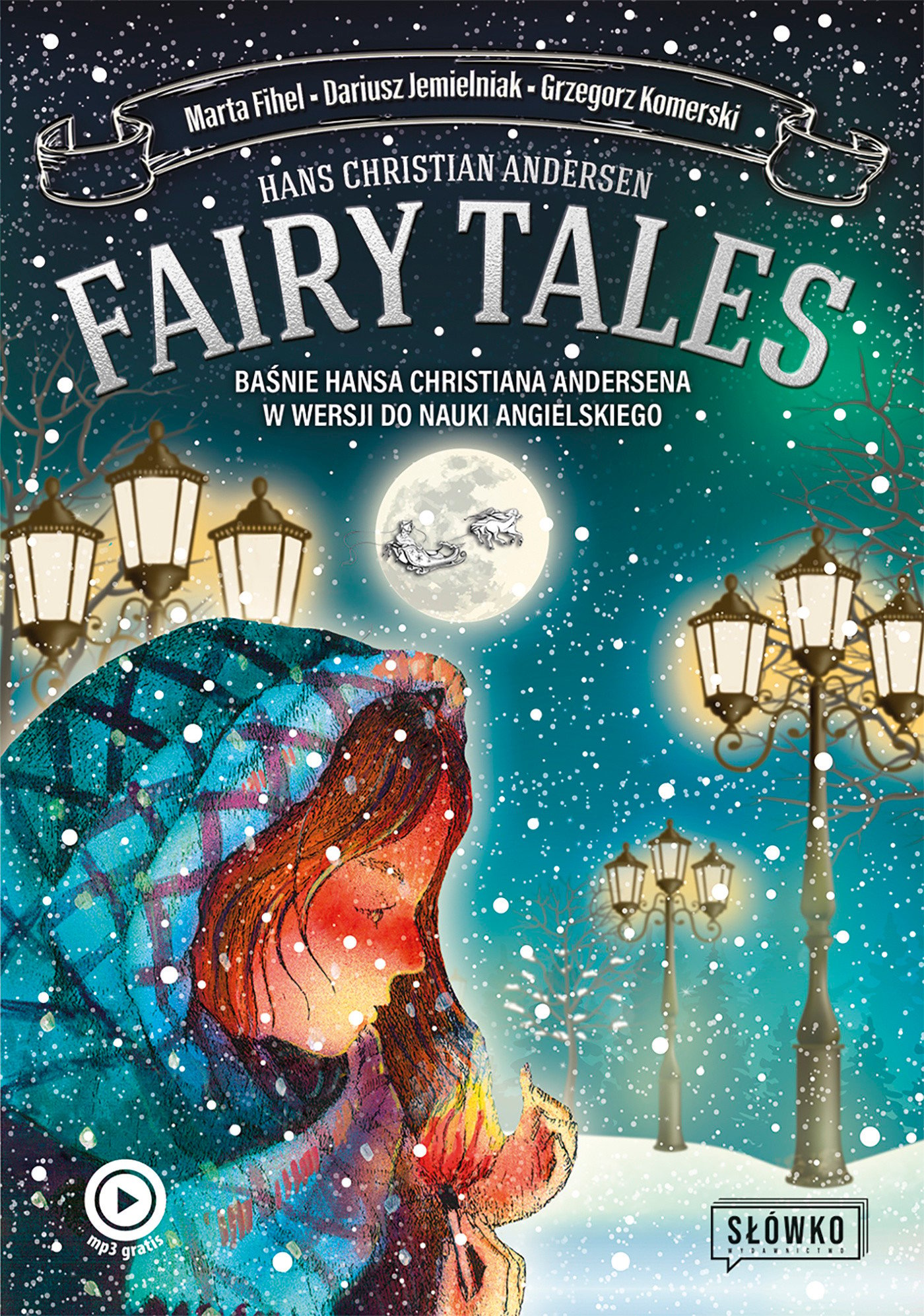 Okładka:Fairy Tales. BAŚNIE Hansa Christiana Andersena w wersji do nauki angielskiego 