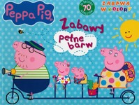 Peppa Pig. Zabawa w kolory Zabawy pełne barw -  - książka