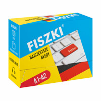 Niemiecki. Fiszki. Najczęstsze błędy. Poziom A1/A2 - zbiorowa praca - książka