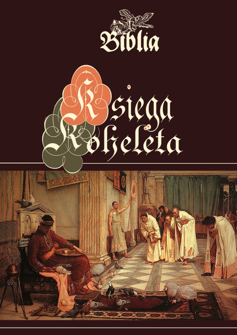 Okładka:Księga Koheleta. Biblia Gdańska 