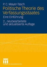 Politische Theorie des Verfassungsstaates - Peter Cornelius Mayer-Tasch - ebook
