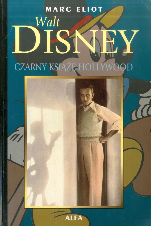 Okładka książki Walt Disney. Czarny Książę Hollywood