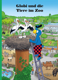 Globi und die Tiere im Zoo - Jürg Lendenmann - ebook