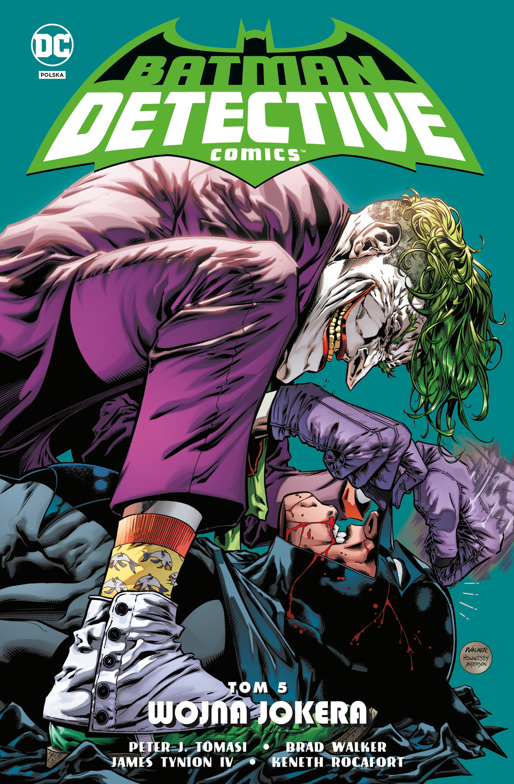 Batman Detective Comics: Wojna Jokera. Tom 5 - Peter J. Tomasi, Mariko Tamaki - książka