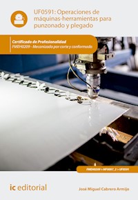 Operaciones de máquinas-herramientas para punzonado y plegado. FMEH0209 - José Miguel Cabrero Armijo - ebook